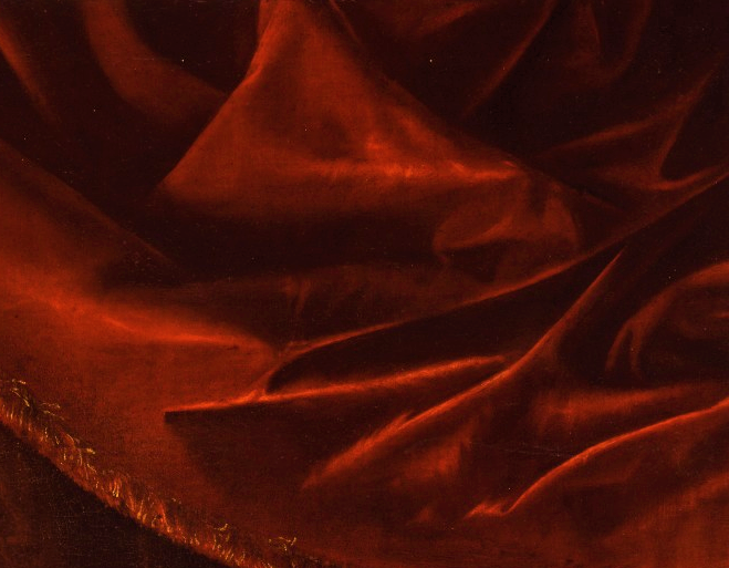 sfondo in panno rosso