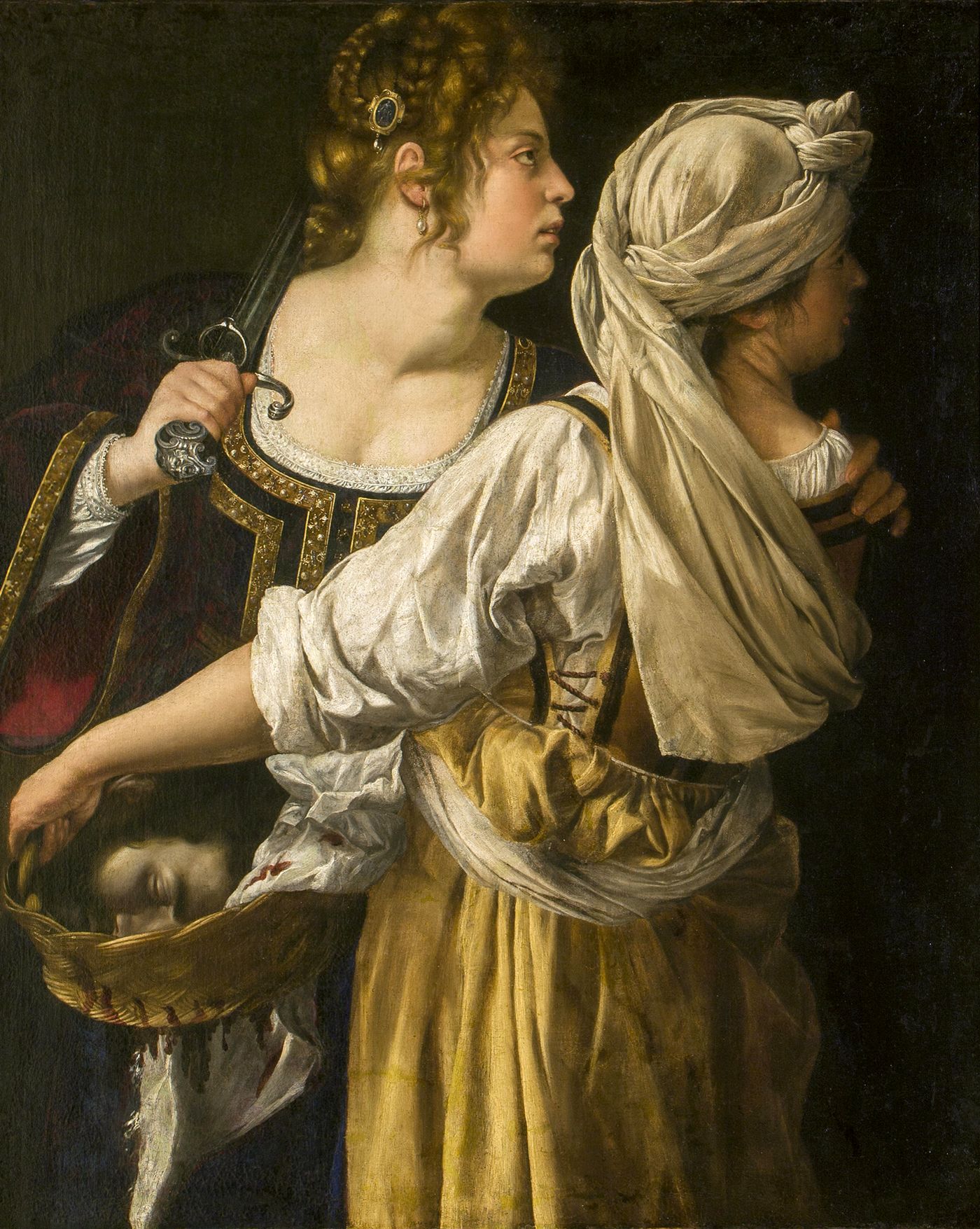 Giuditta e la sua ancella, 1619