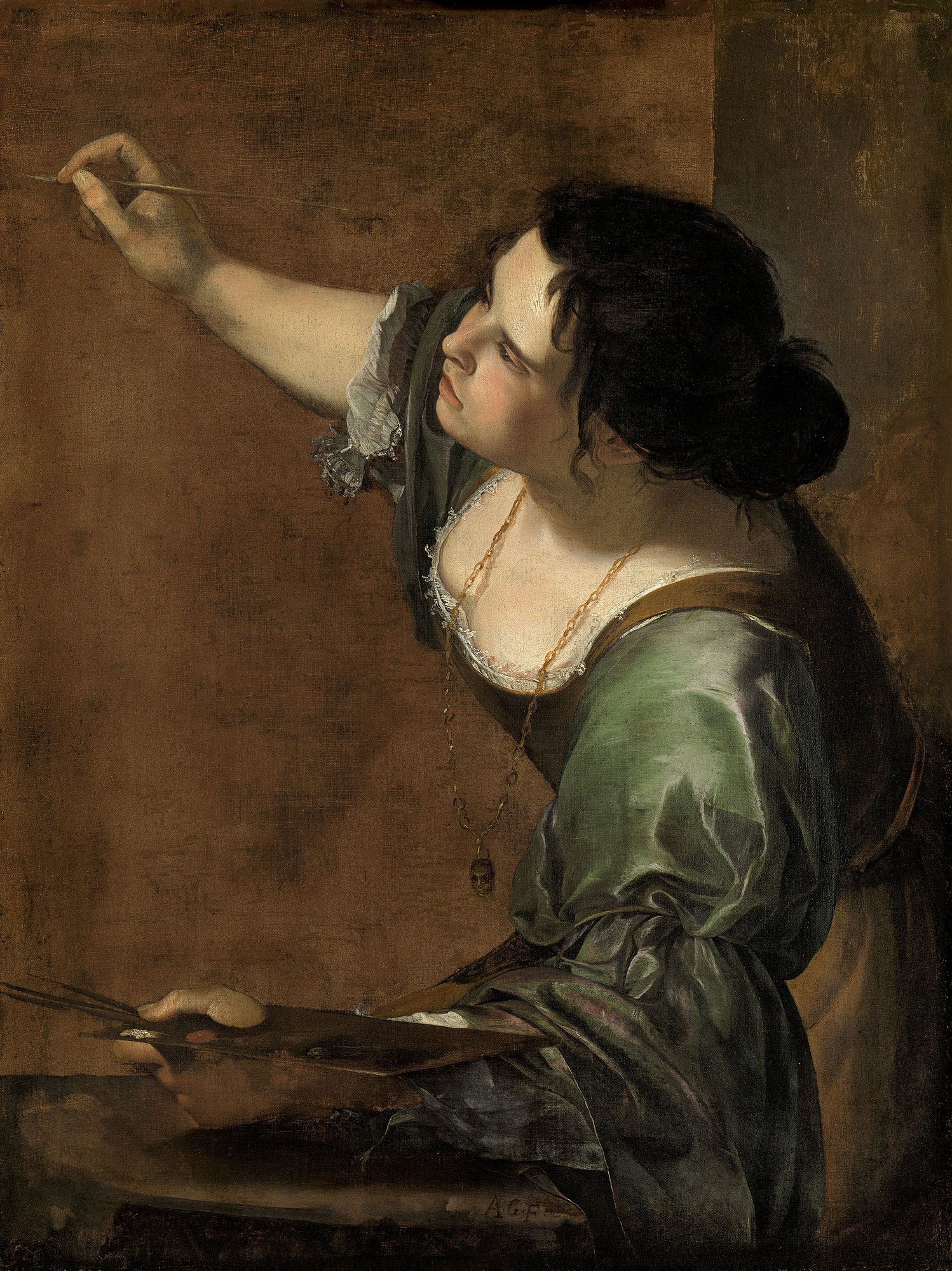 Autoritratto come allegoria della Pittura di Artemisia Gentileschi, 1639