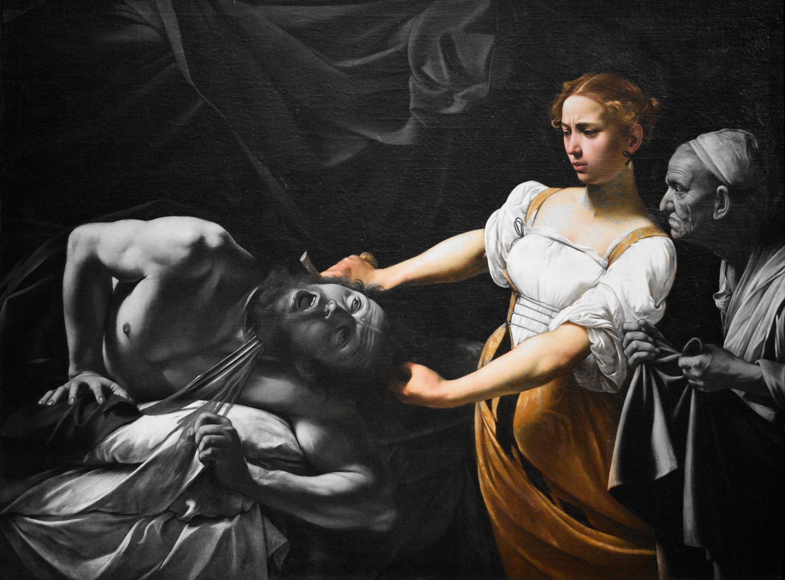 Giuditta e Oloferne di Caravaggio, 1602