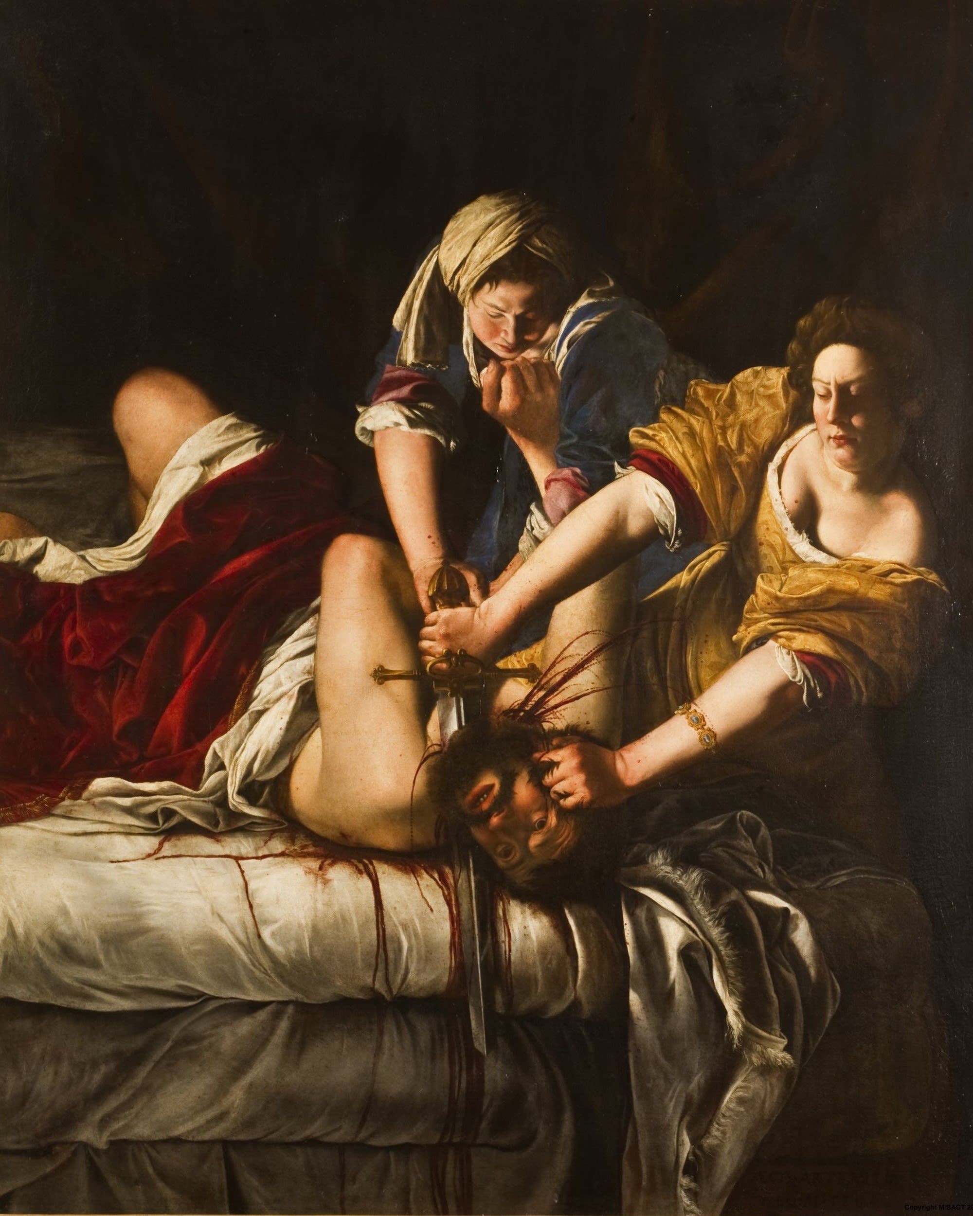 Giuditta che decapita Oloferne, Firenze